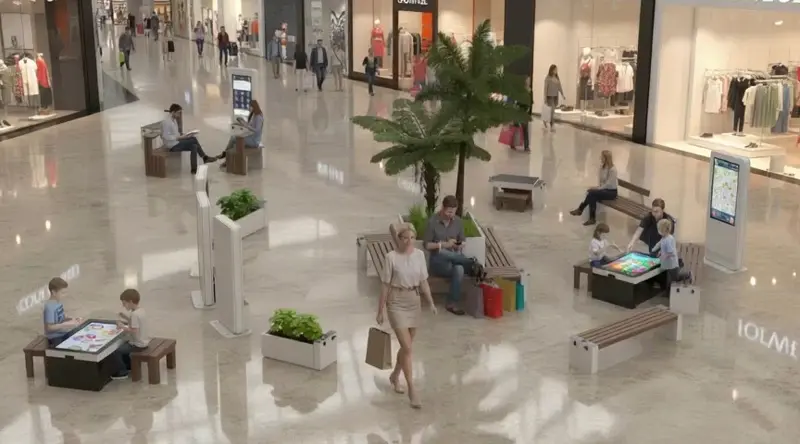  Smart equipment for mall 