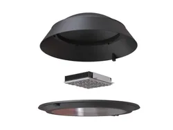 Corp Stradal 631 din Aluminiu cu Tehnologie LED - Vedere Explodată