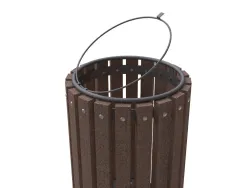 cestone rivestito magnolia acciaio strongplast aperto