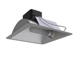 Farol Clásico Cuadrado Grande de Aluminio Fundido a Presión - Óptica Interna