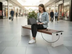 Panchina VIVA per spazi interni