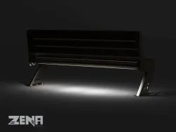 Panchina ZENA SMART illuminazione