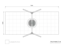 Area di sicurezza Altalena cesto