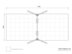 Two-Seater Recycled Plastic Swing with Standard Seats Safety Area
