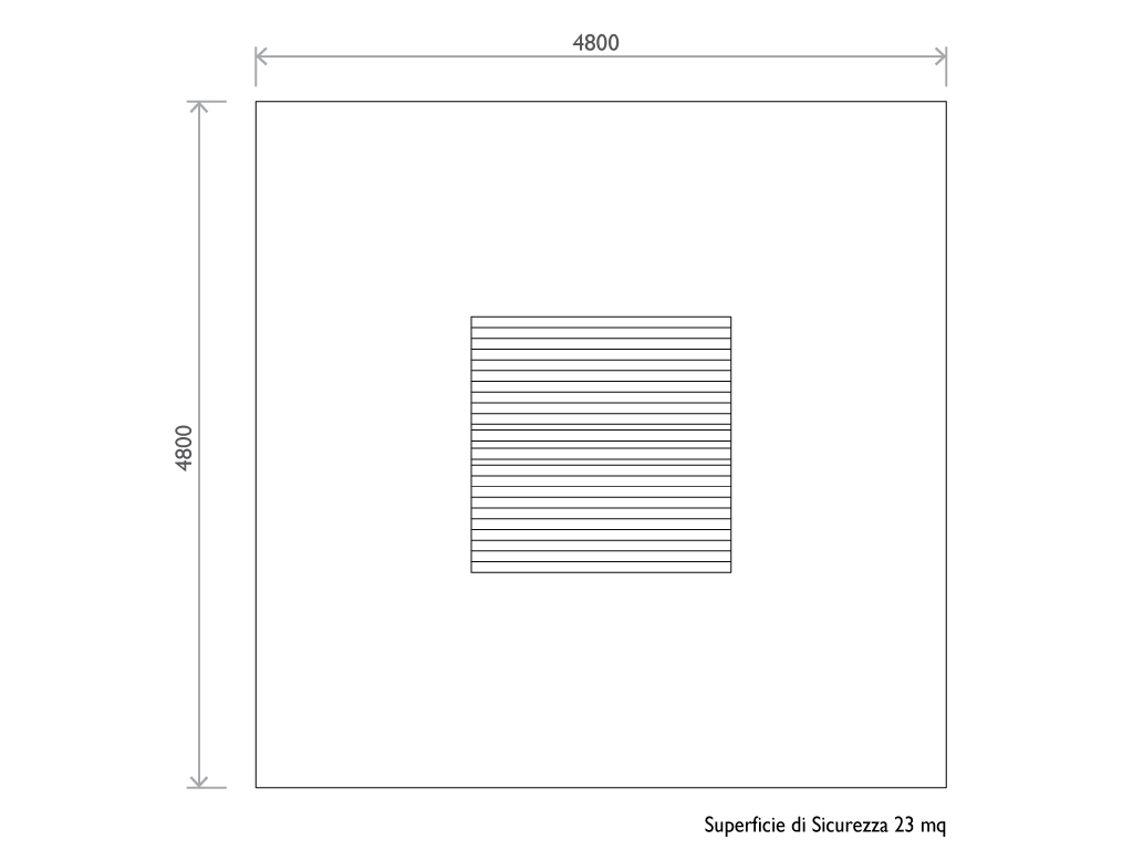 Casetta fate in Strongplast  ingombro