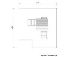 pianta di sicurezza casetta inclusiva strongplast cod 7020 i