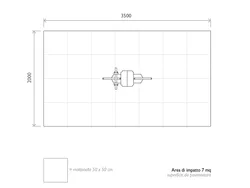 Area di impatto Gioco a molla MOTO BICI