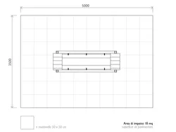 Ponte mobile in plastica riciclata dimensioni