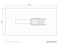 Area di sicurezza Torre senza tetto