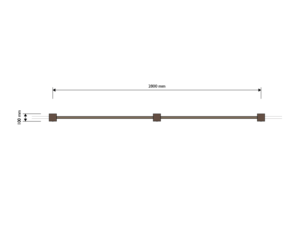 Pianta Recinzione West in Strongplast