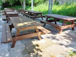 Fotografie bancă de picnic versiunea standard