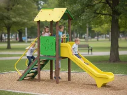 torre in strongplast e pannelli in polietilene foto