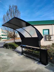 arco smart shelter bus charge ebike
