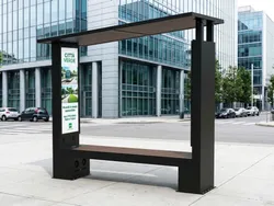 attesa bus smart acciaio e plastica riciclata strongplast foto2