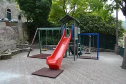 castello fitness palestra in plastica riciclata palestra insieme fronte