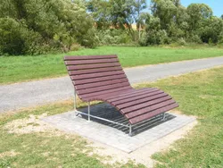 chaise loungue giardino recycled plasitcs strongplast