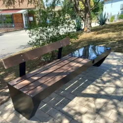 installazione panchina