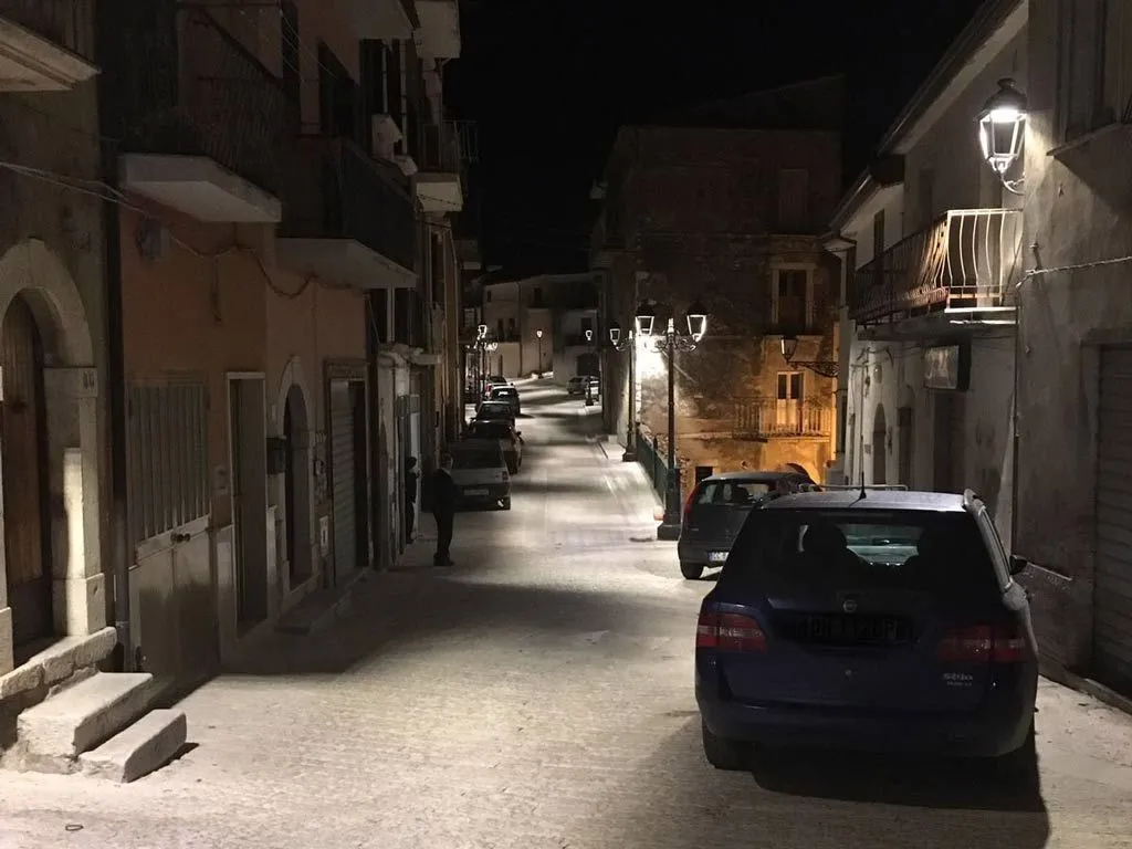 Lanterna artistica quadrata LED E-Light - Eurocomitalia