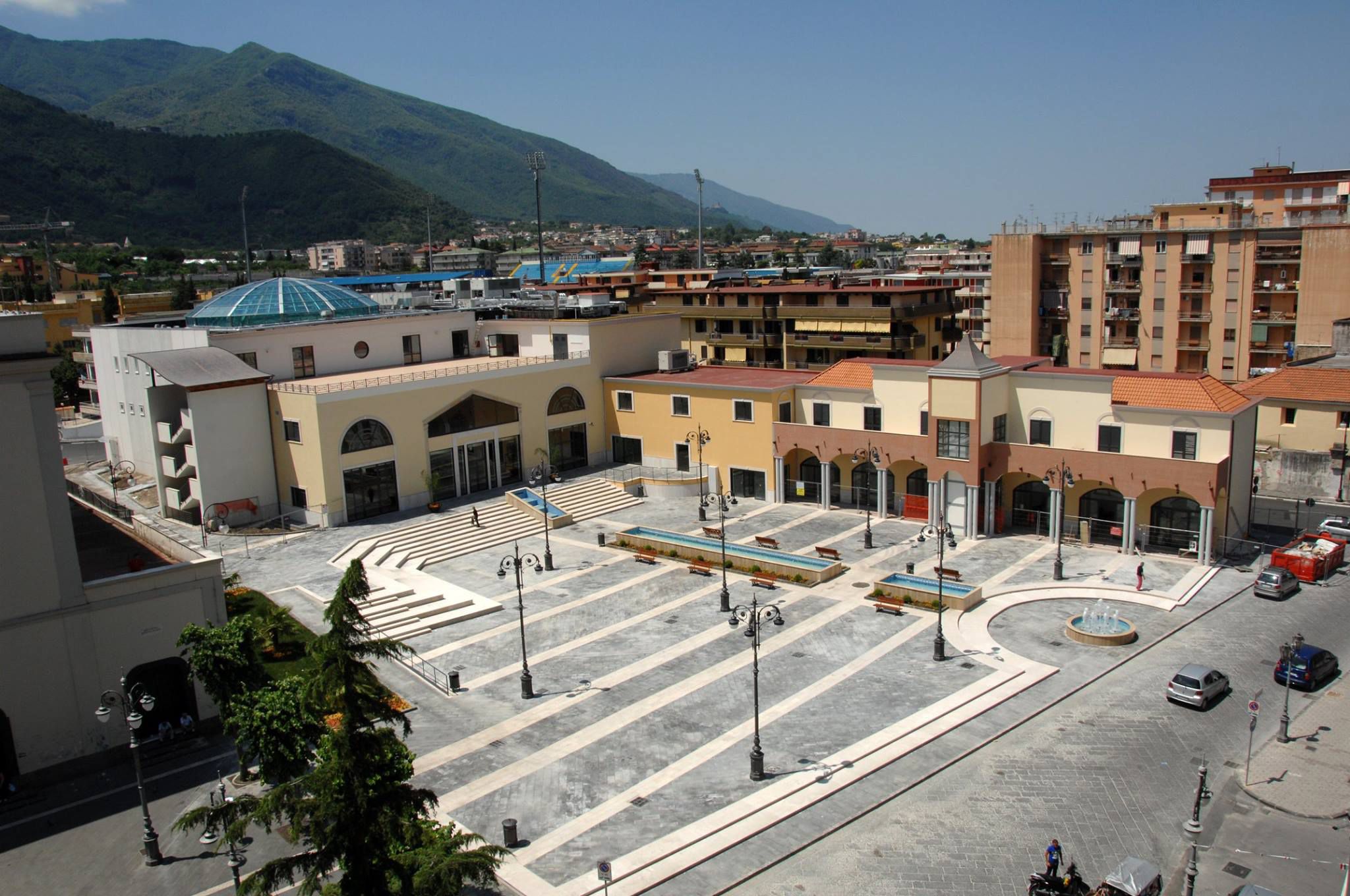 pagani illuminazione nuova piazza lighting led