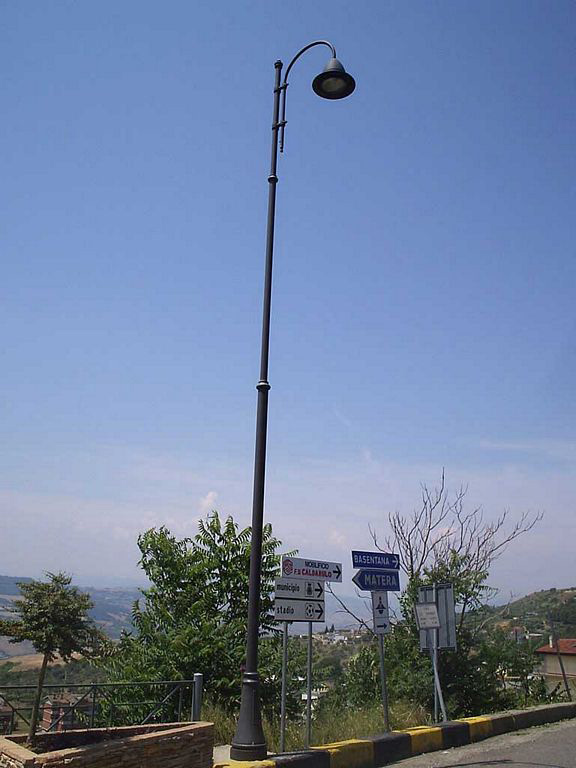 palo acciaio base 170 pastorale 505 lampara ogiva 625 02