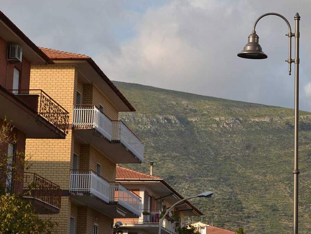 palo acciaio base 316 lampara 622 led