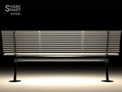 panchina shark smart notturna vista retro
