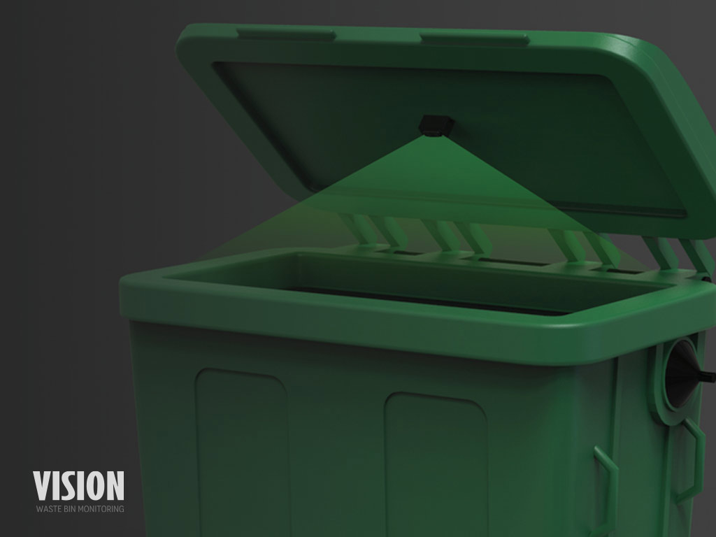 sensore smart vision refitting per cestini su cestone