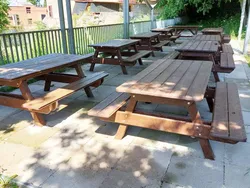 tavolo picnic standard strongplast plastica riciclata foto