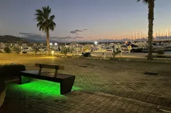 viva smart porto illuminata verde