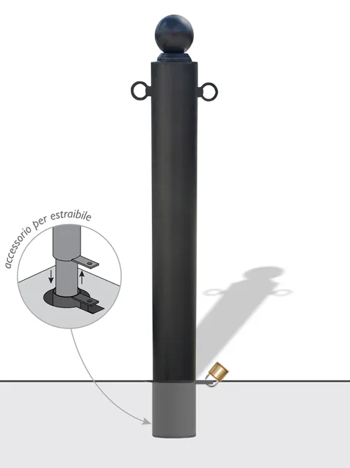 Removable Trento Bollard