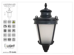 Lanterna 620 in alluminio