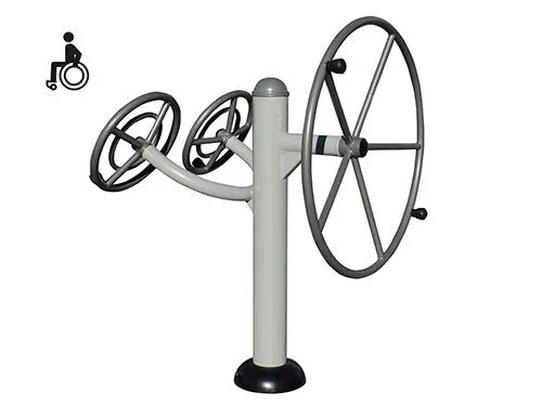 DP676 strumento fitness acciaio per esterno doppio volante ruota anche per disabilita inclusivo.webp?v=1786779982203