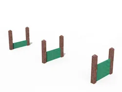 Obstacole cu Înălțimi Diferite Agility Canin din Strongplast