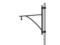 braccio con arco acciaio alluminio 510 singolo