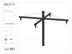braccio serie inner tirante 511.4