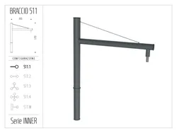 braccio serie inner tirante 511
