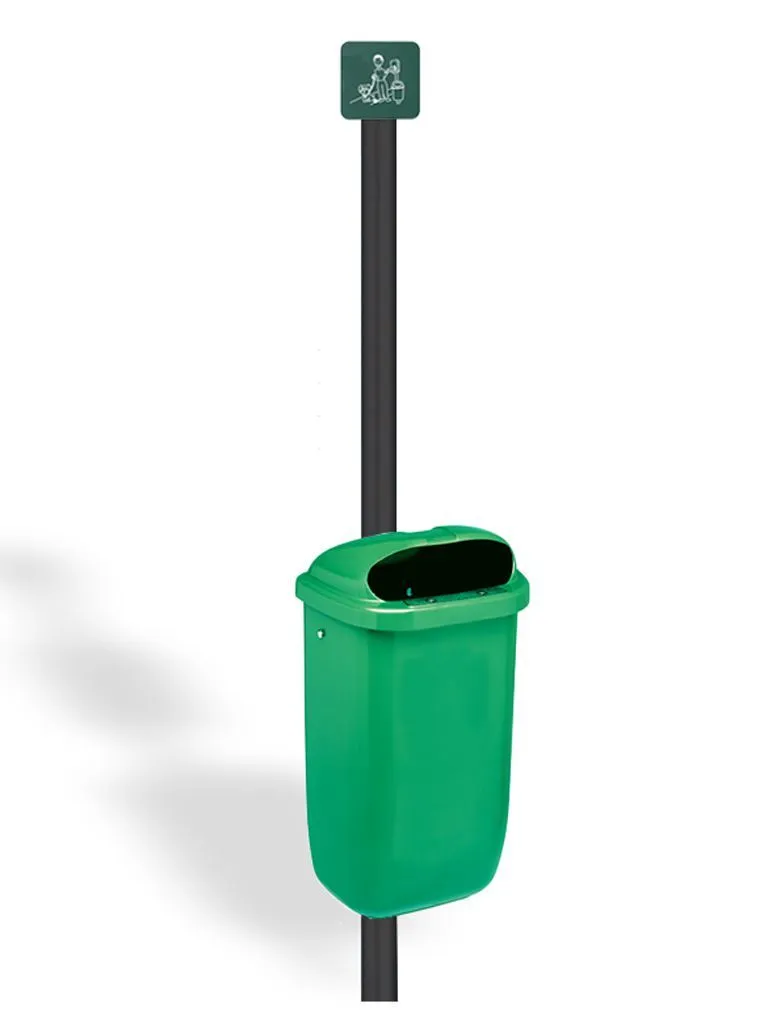 PVC Dog Waste Bin