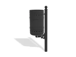 Cestino in acciaio e ghisa Leonardo