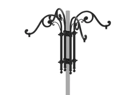 cima a pastorale alluminio ghisa 501 quadruplo