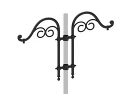 cima a pastorale alluminio ghisa 502 doppio