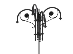 cima a pastorale alluminio ghisa 504 quadruplo