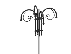 cima a pastorale alluminio ghisa 507 quadruplo