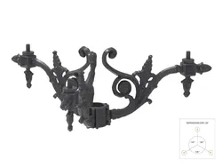 Cima Tripla iktinos in ghisa o alluminio 