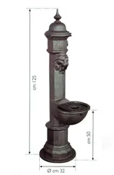 Misure fontana Napoli