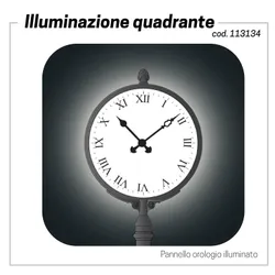 cod 113134 illuminazione quadrante orologio