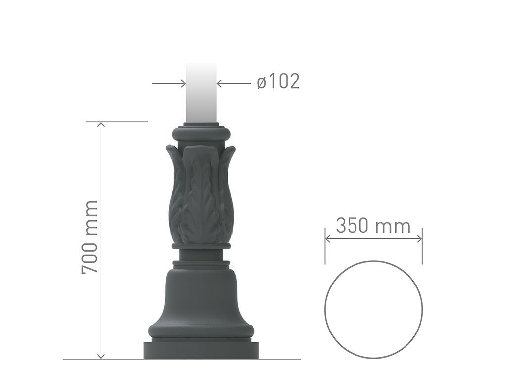 cod 323 base circolare media in ghisa per pali in acciaio.jpg?v=1776342177219