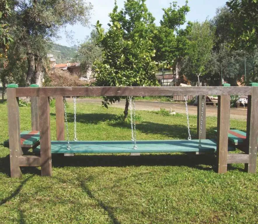 Ponte mobile in plastica riciclata