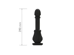 Testa per palo in ghisa per cime a braccio tipo floreale