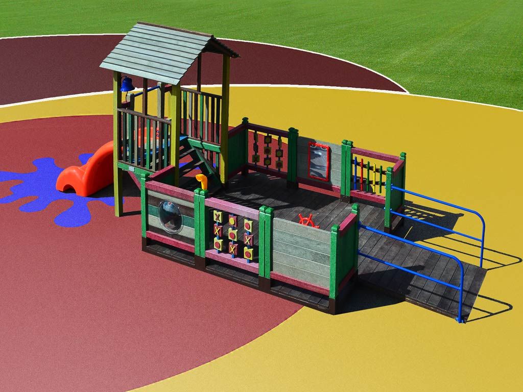 COMBI PLAY inclusive playground foto