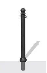 Secchia Bollard 76 mm diam